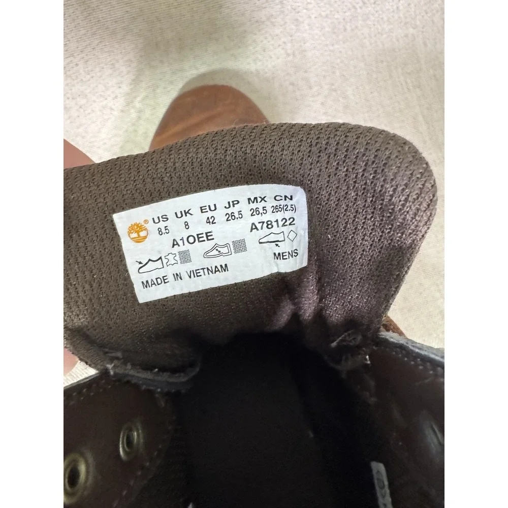 Timberland Killington Chukka Boots Mens 8.5 Wide Brown Leather SensorFlex A10EE